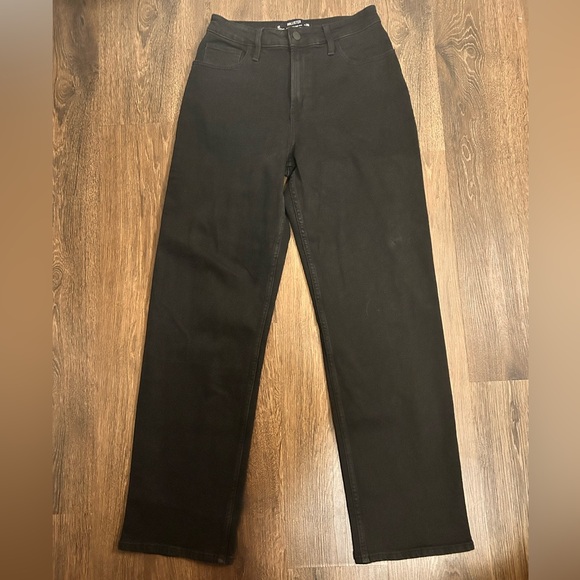 Hollister Denim - Hollister Jeans Womens 6R/28R Black Ultra High Rise Dad Vintage Stretch Cotton‎